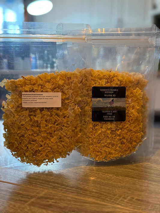 6.5oz Dehydrated Diced Potatoes