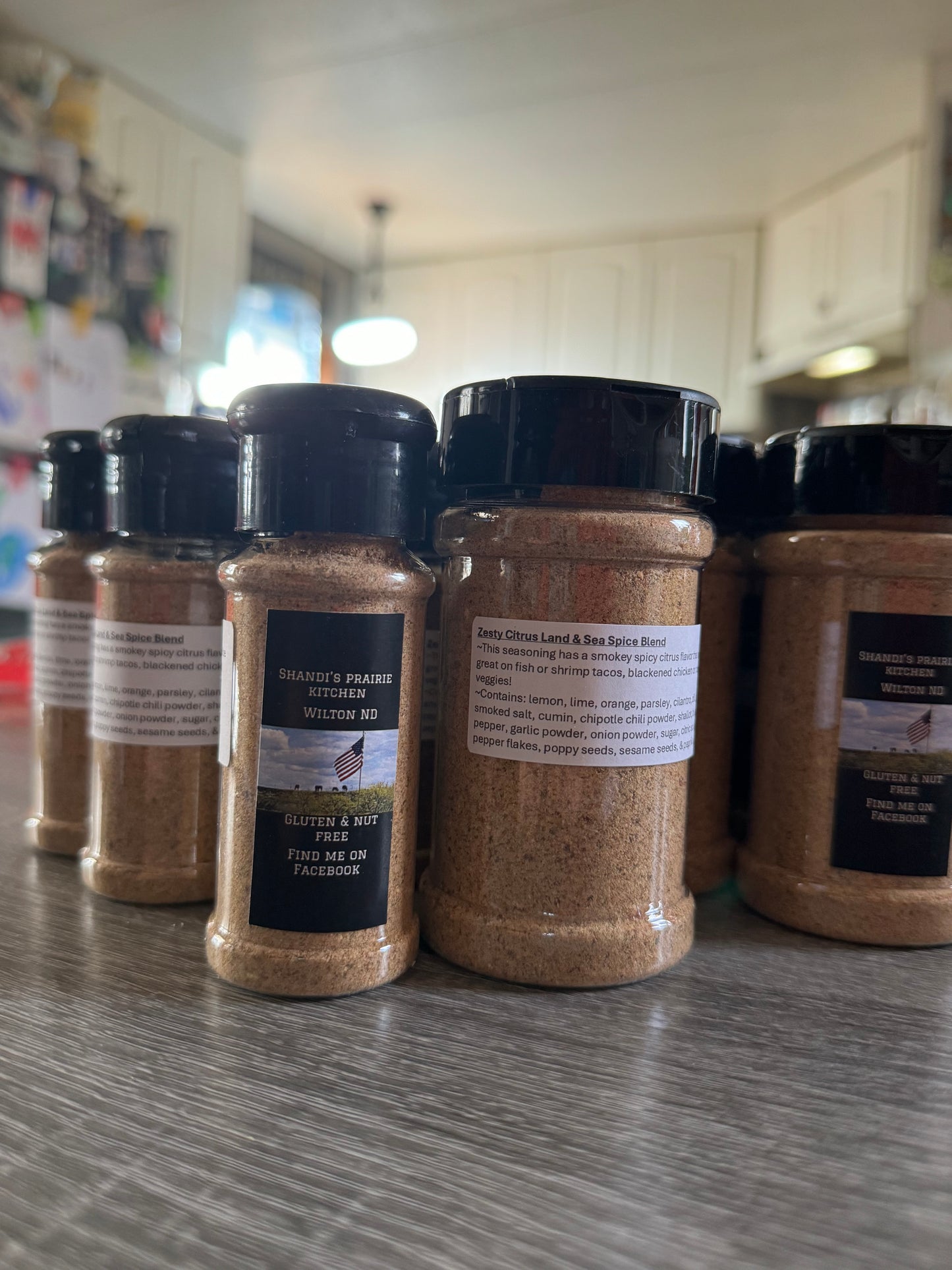 7oz Zesty Citrus Land & Sea Spice Blend