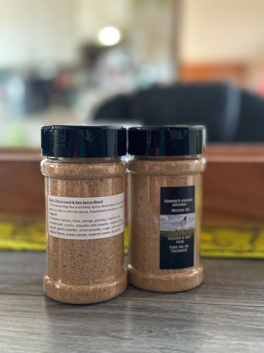 7oz Zesty Citrus Land & Sea Spice Blend