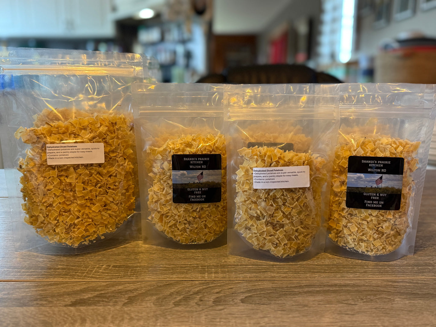 4oz Dehydrated Diced Potatoes