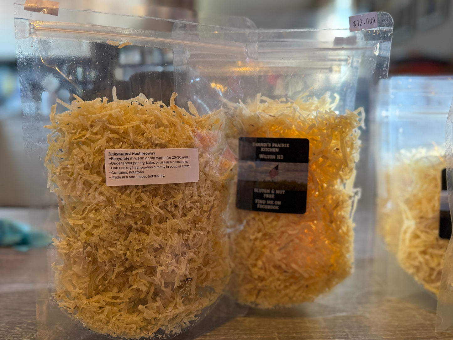 6.5oz Dehydrated Hashbrowns