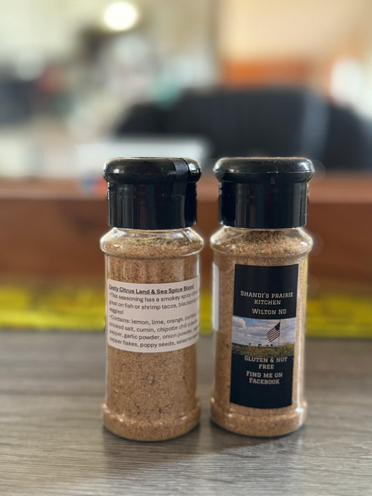3oz Zesty Citrus Land & Sea Spice Blend