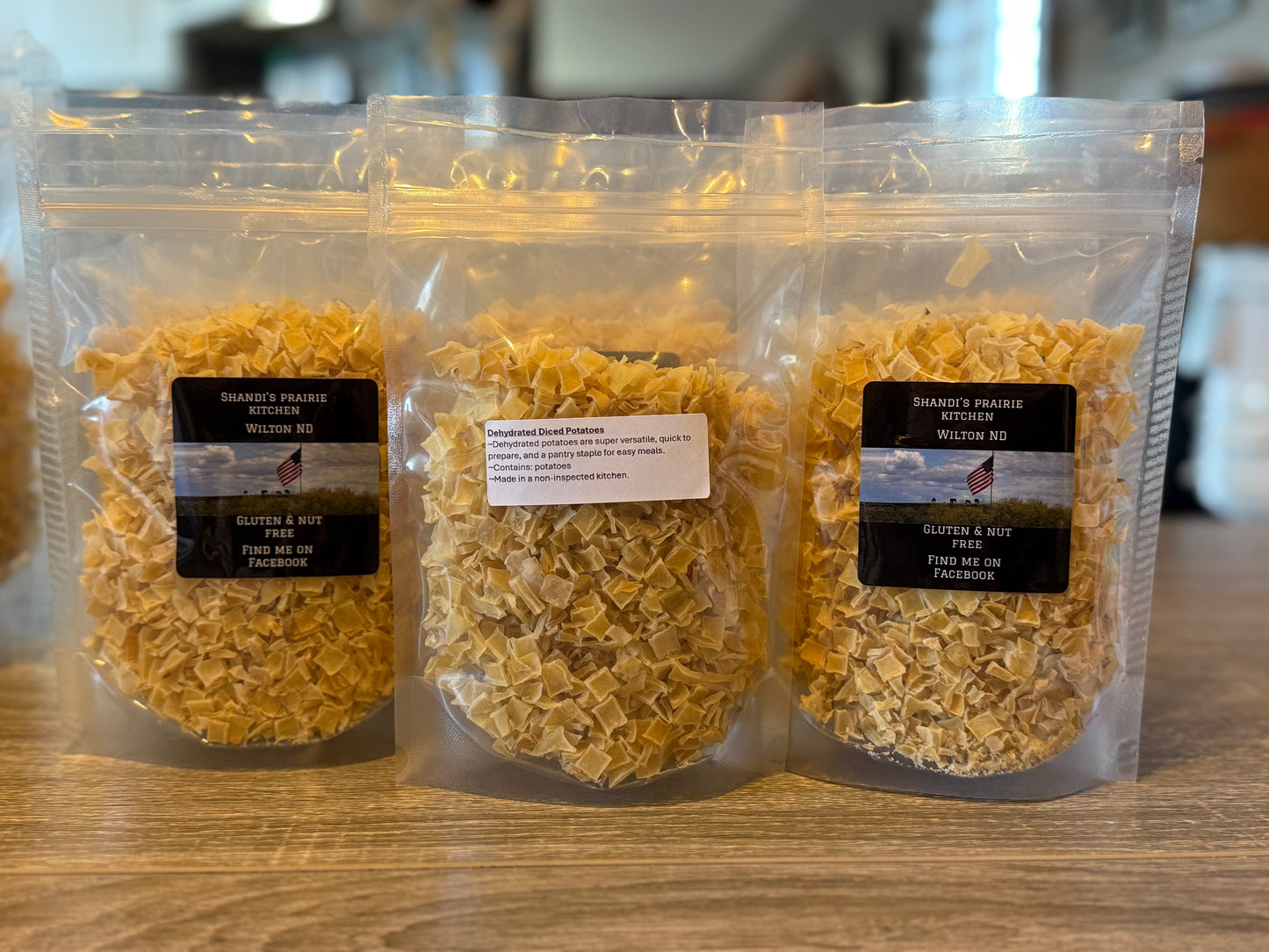 4oz Dehydrated Diced Potatoes