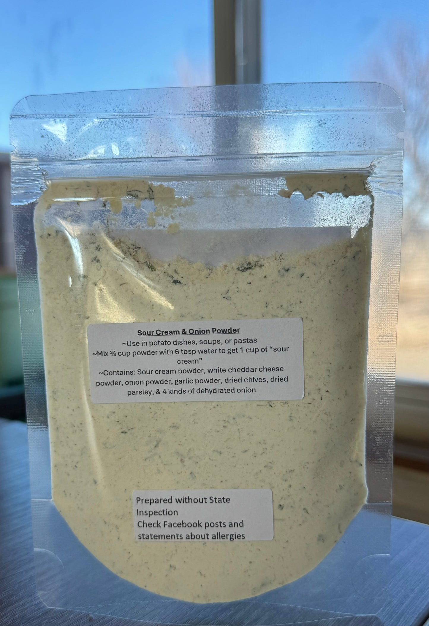 Sour Cream & Onion Powder